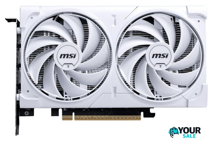 Видеокарта MSI GeForce RTX 5060 8G Ventus 2X OC White - Изображение №1 — Интернет-магазин Your Sale