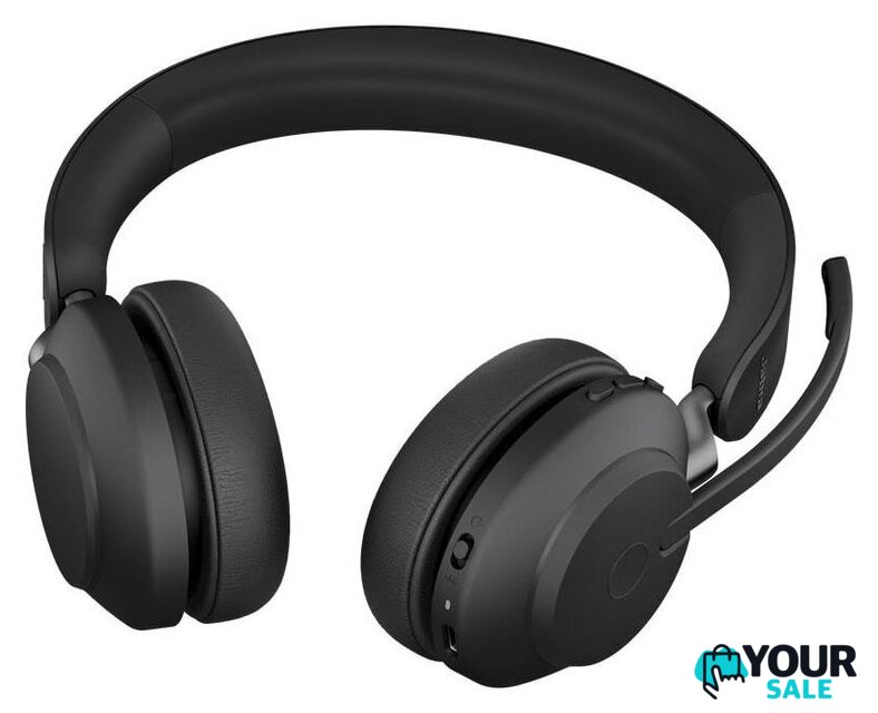 Офисная гарнитура Jabra Evolve2 65 MS Stereo USB-A Desk (черный) - Изображение №4 — Интернет-магазин Your Sale