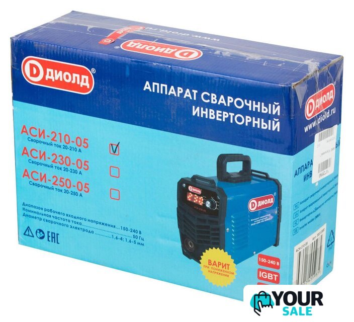 Сварочный инвертор ДИОЛД АСИ 210-05 - Изображение №12 — Интернет-магазин Your Sale