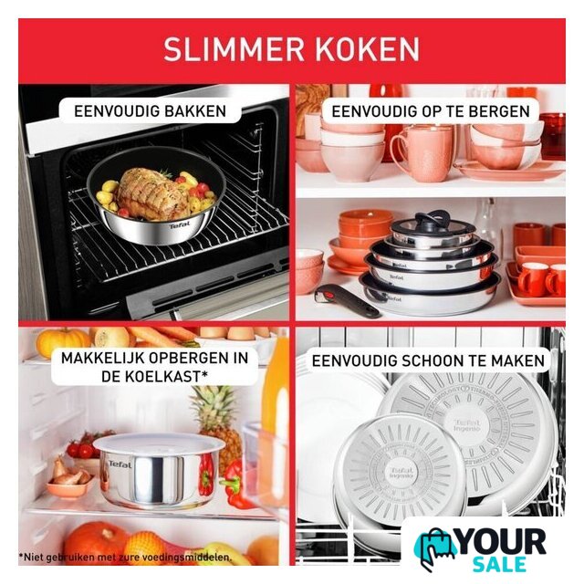 Набор сковород Tefal Ingenio Emotion L8968445 - Изображение №4 — Интернет-магазин Your Sale