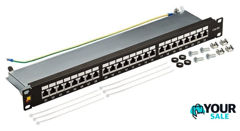 Патч-панель Lanmaster LAN-PPL24S6A - Изображение №1 — Интернет-магазин Your Sale