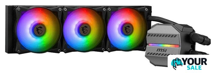 Система жидкостного охлаждения для процессора MSI MAG CoreLiquid M360 (черный) - Изображение №2 — Интернет-магазин Your Sale