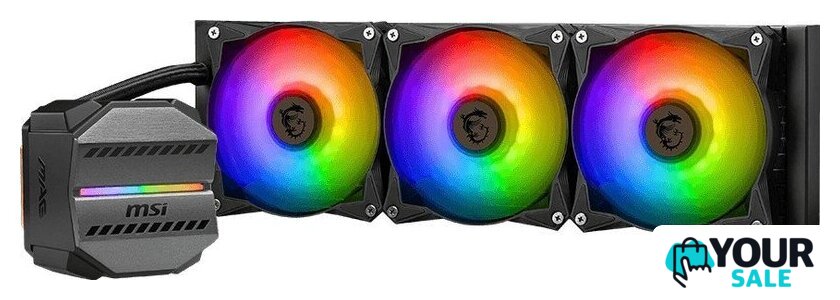 Система жидкостного охлаждения для процессора MSI MAG CoreLiquid M360 (черный) - Изображение №4 — Интернет-магазин Your Sale