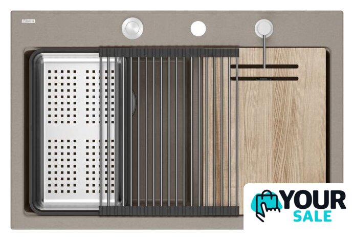 Кухонная мойка Quadron HQC7650U4_BS - Изображение №3 — Интернет-магазин Your Sale