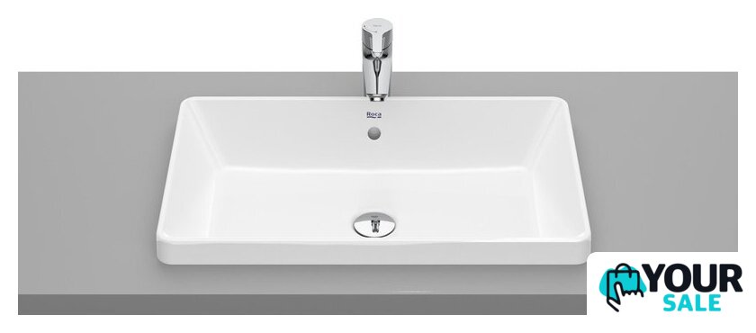 Умывальник Roca Square 60x37 A3270Y8000 - Изображение №1 — Интернет-магазин Your Sale
