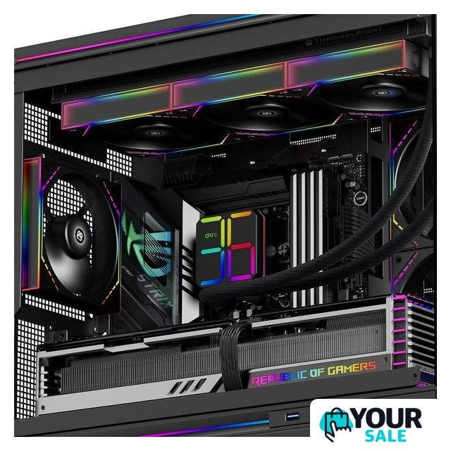 Система жидкостного охлаждения для процессора Thermalright Magic Qube 360 ARGB (черный) - Изображение №8 — Интернет-магазин Your Sale