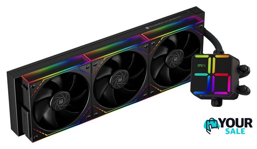 Система жидкостного охлаждения для процессора Thermalright Magic Qube 360 ARGB (черный) - Изображение №1 — Интернет-магазин Your Sale