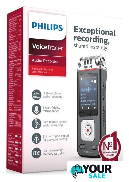 Диктофон Philips DVT6115 - Изображение №6 — Интернет-магазин Your Sale