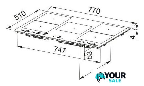 Варочная панель Franke Mythos FMY 805 I F 108.0704.932 - Изображение №9 — Интернет-магазин Your Sale