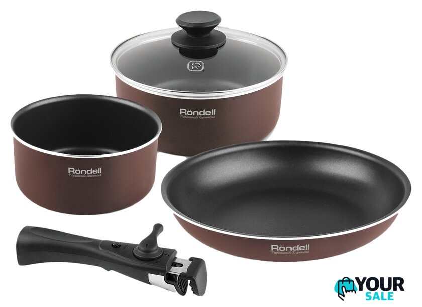 Набор кастрюль Rondell Kortado RDA-1012 - Изображение №1 — Интернет-магазин Your Sale