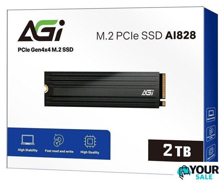 SSD AGI AI828 2TB AGI2T0G44AI828 - Изображение №3 — Интернет-магазин Your Sale