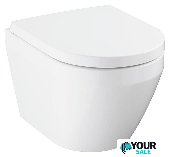 Унитаз подвесной Grohe Euro Ceramika 102509SH00 - Изображение №3 — Интернет-магазин Your Sale