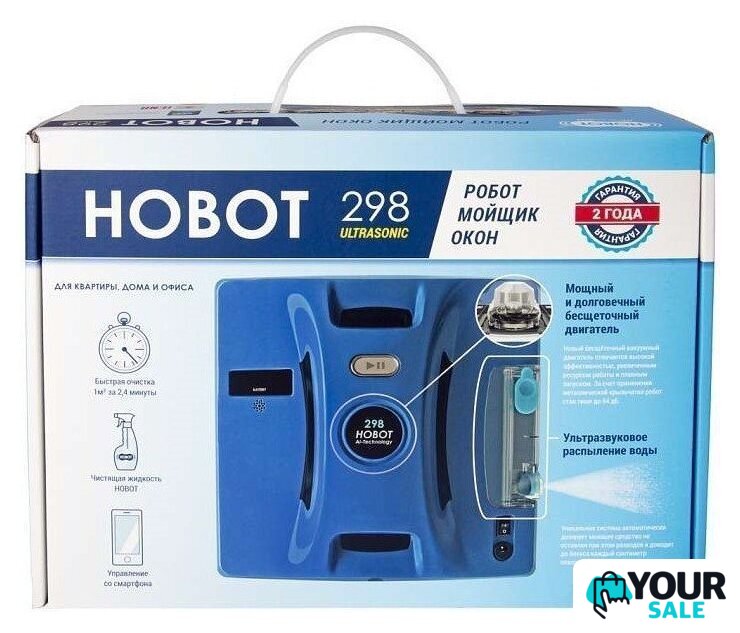 Робот для мытья окон Hobot 298 Ultrasonic - Изображение №17 — Интернет-магазин Your Sale