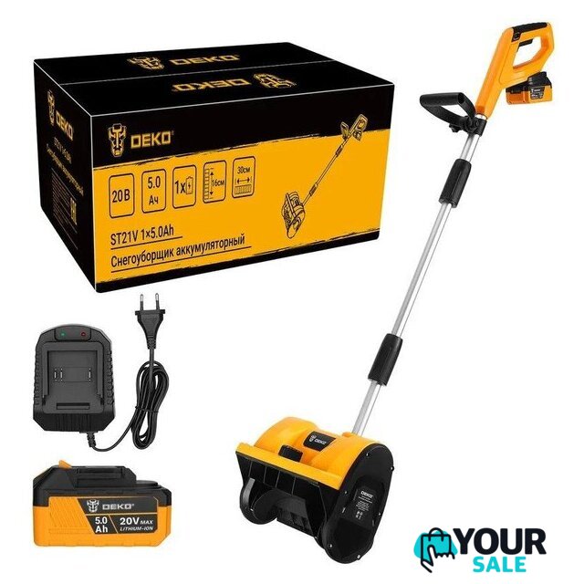Снегоуборщик Deko ST21V 085-4443 (с 1-им АКБ) - Изображение №1 — Интернет-магазин Your Sale