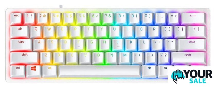 Клавиатура Razer Huntsman Mini Linear (белый, нет кириллицы) - Изображение №1 — Интернет-магазин Your Sale