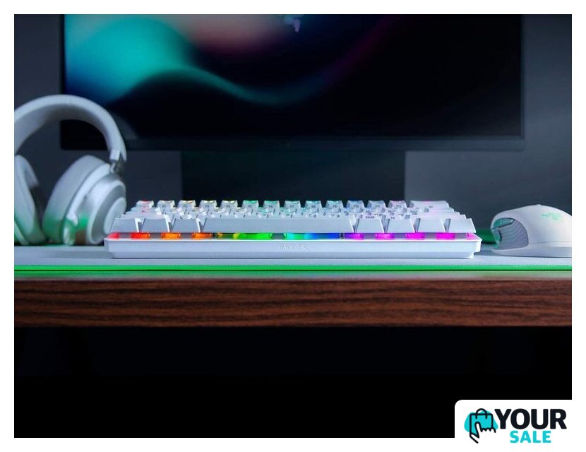 Клавиатура Razer Huntsman Mini Linear (белый, нет кириллицы) - Изображение №5 — Интернет-магазин Your Sale