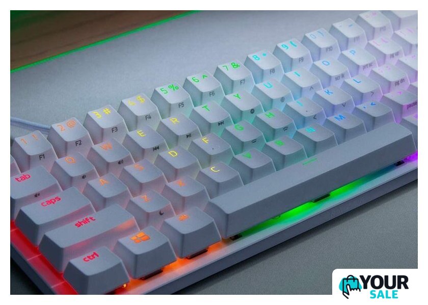 Клавиатура Razer Huntsman Mini Linear (белый, нет кириллицы) - Изображение №3 — Интернет-магазин Your Sale