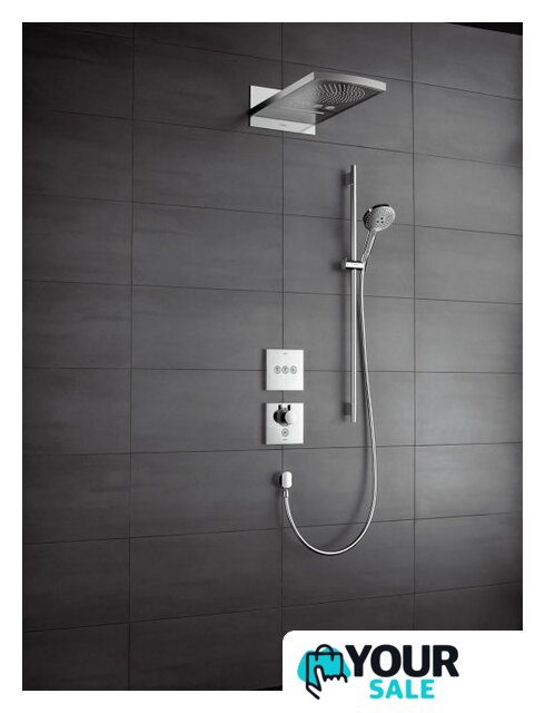 Смеситель без скрытого механизма Hansgrohe ShowerSelect Highfow 15761000 - Изображение №2 — Интернет-магазин Your Sale