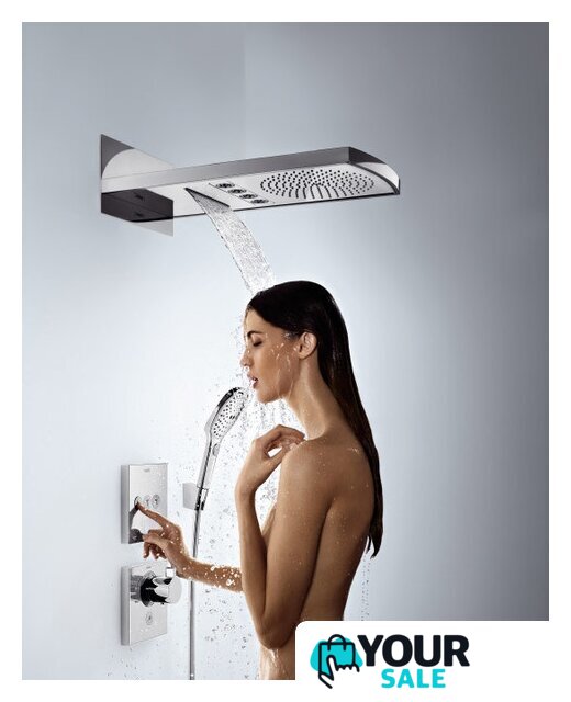 Смеситель без скрытого механизма Hansgrohe ShowerSelect Highfow 15761000 - Изображение №3 — Интернет-магазин Your Sale