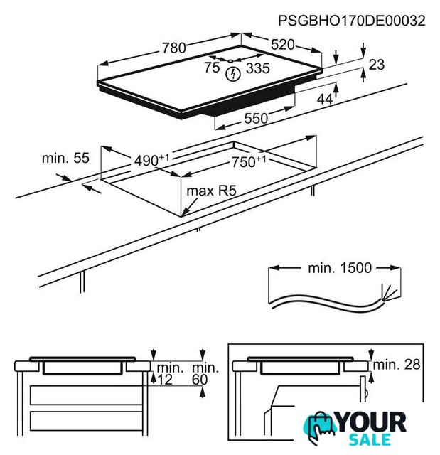 Варочная панель AEG IAE84881FB - Изображение №4 — Интернет-магазин Your Sale