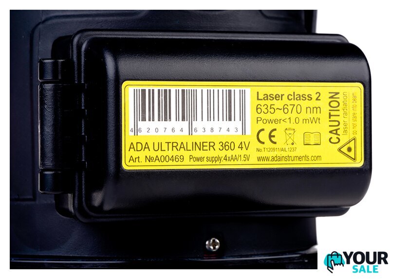 Лазерный нивелир ADA Instruments ULTRALiner 360 4V [A00469] - Изображение №9 — Интернет-магазин Your Sale