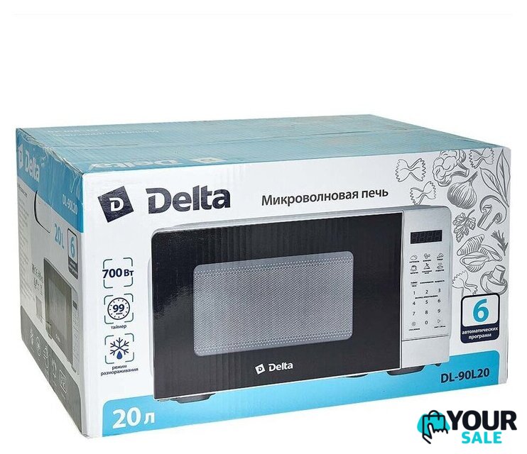 Микроволновая печь Delta DL-90L20 - Изображение №4 — Интернет-магазин Your Sale