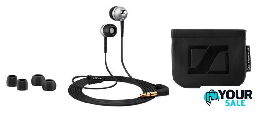 Наушники Sennheiser CX 300 II Precision (черный) - Изображение №9 — Интернет-магазин Your Sale