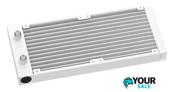 Система жидкостного охлаждения для процессора DeepCool LE240 PRO WH R-LE240PRO-WHAMMC-G-1 - Изображение №2 — Интернет-магазин Your Sale