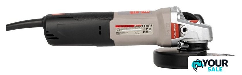 Угловая шлифмашина Crown CT13678-125RSV - Изображение №4 — Интернет-магазин Your Sale