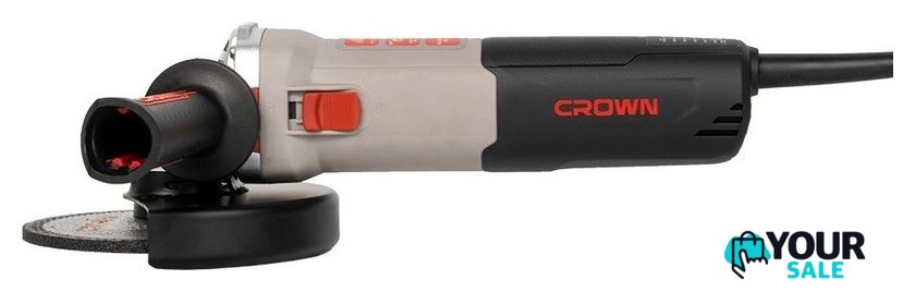 Угловая шлифмашина Crown CT13678-125RSV - Изображение №3 — Интернет-магазин Your Sale