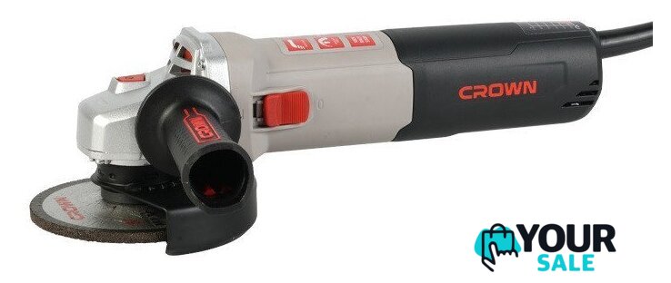 Угловая шлифмашина Crown CT13678-125RSV - Изображение №1 — Интернет-магазин Your Sale