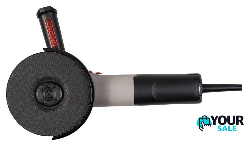 Угловая шлифмашина Crown CT13678-125RSV - Изображение №6 — Интернет-магазин Your Sale