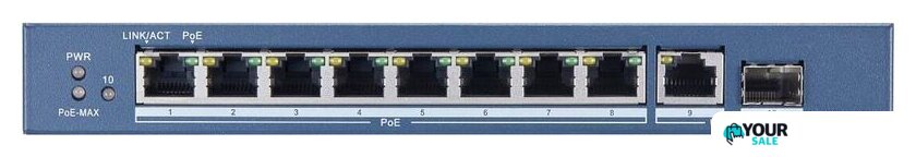 Неуправляемый коммутатор Hikvision DS-3E0510P-E/M - Изображение №2 — Интернет-магазин Your Sale