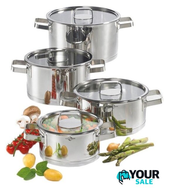 Набор кастрюль Kuchenprofi San Remo Cook 2390002804 - Изображение №1 — Интернет-магазин Your Sale