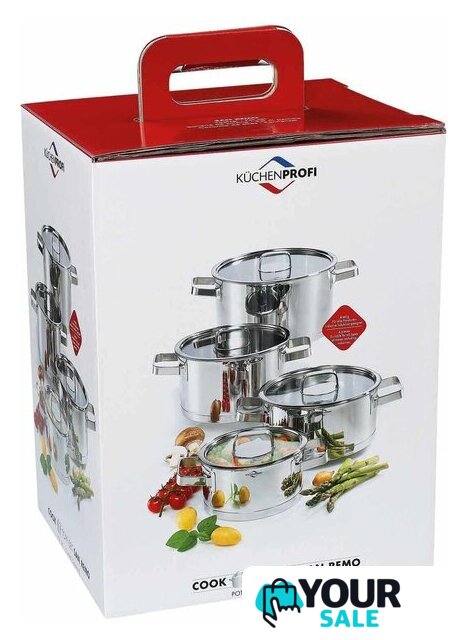 Набор кастрюль Kuchenprofi San Remo Cook 2390002804 - Изображение №2 — Интернет-магазин Your Sale