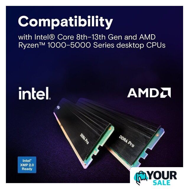 Оперативная память Crucial Pro 16ГБ DDR4 3200 МГц CP16G4DFRA32A - Изображение №4 — Интернет-магазин Your Sale