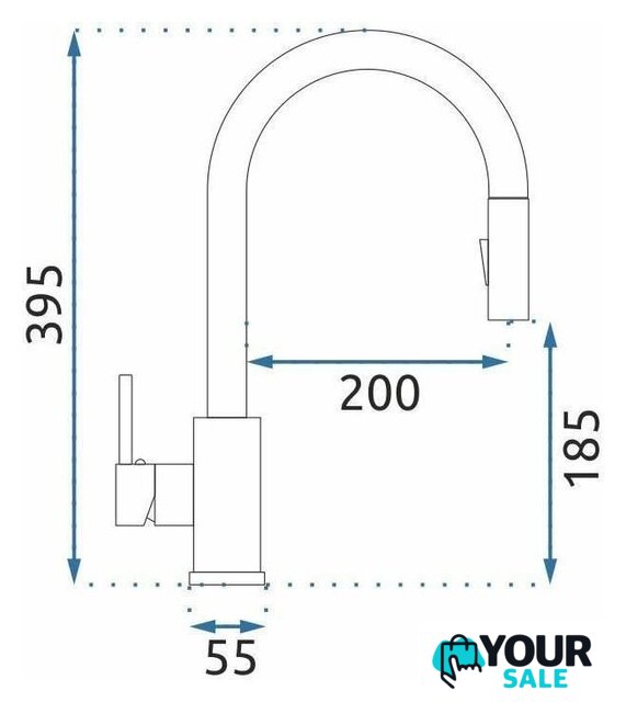 Кухонная мойка Rea Leo 50 ZLE-06005 - Изображение №10 — Интернет-магазин Your Sale
