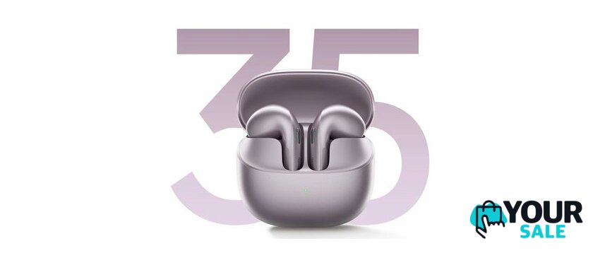 Наушники Xiaomi Buds 6 M2540E1 (сиреневый, международная версия) - Изображение №3 — Интернет-магазин Your Sale