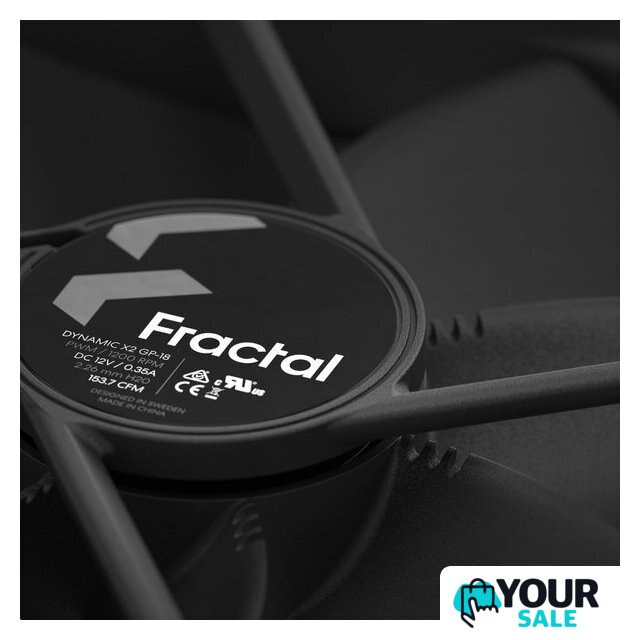 Вентилятор для корпуса Fractal Design Dynamic X2 GP-18 PWM FD-FAN-DYN-X2-GP18-PWM-BK - Изображение №5 — Интернет-магазин Your Sale