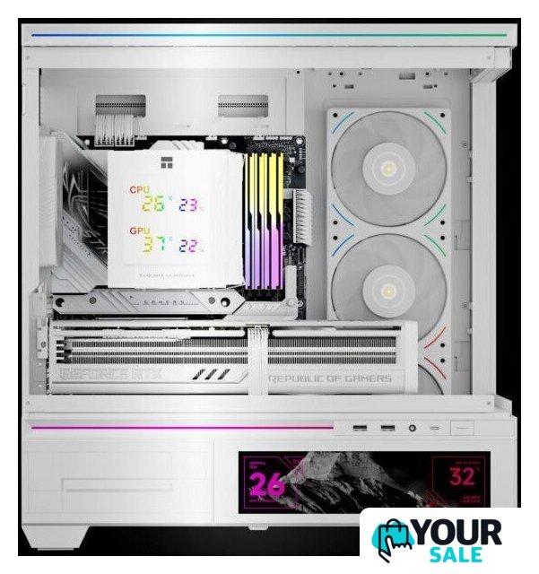 Кулер для процессора Thermalright Royal Knight 120 Digital (белый) - Изображение №3 — Интернет-магазин Your Sale