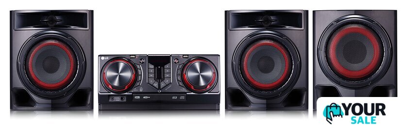 Музыкальный центр LG X-Boom CJ45 (с колонками CJS45F/CJS45W) - Изображение №2 — Интернет-магазин Your Sale