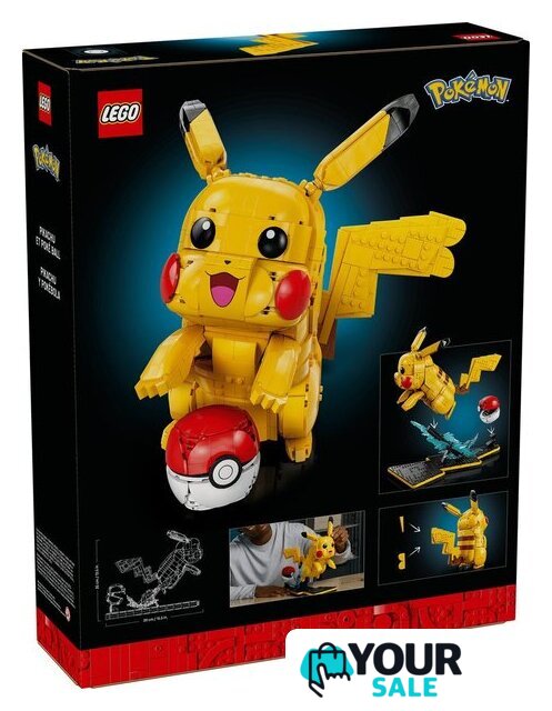 Конструктор LEGO Pokemon 72152 Пикачу и Покебол - Изображение №15 — Интернет-магазин Your Sale