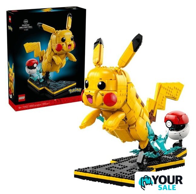 Конструктор LEGO Pokemon 72152 Пикачу и Покебол - Изображение №1 — Интернет-магазин Your Sale