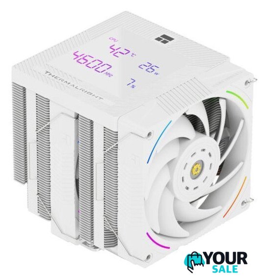 Кулер для процессора Thermalright Phantom Spirit 120 Digital SNOW (белый) - Изображение №1 — Интернет-магазин Your Sale