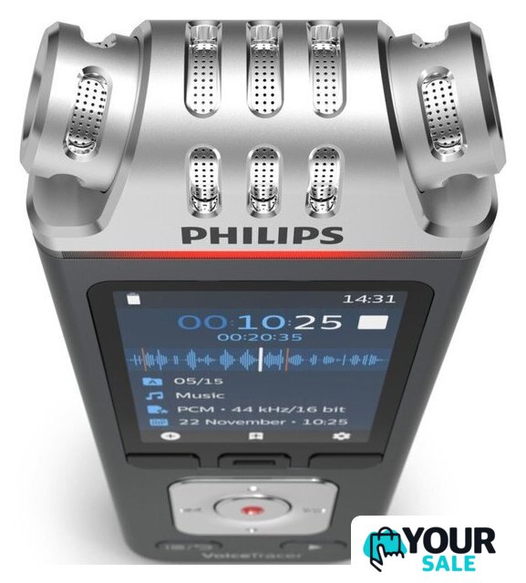 Диктофон Philips VoiceTracer DVT8115 - Изображение №5 — Интернет-магазин Your Sale