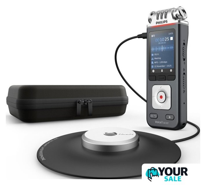 Диктофон Philips VoiceTracer DVT8115 - Изображение №7 — Интернет-магазин Your Sale