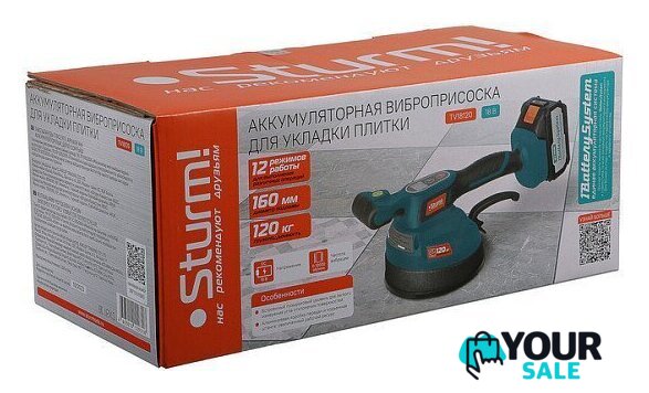 Стеклодомкрат (присоска для стекла и плитки) Sturm TV18120 (без АКБ) - Изображение №11 — Интернет-магазин Your Sale