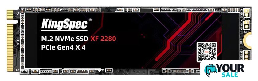 SSD KingSpec PCle 4.0 XF Series 512GB - Изображение №1 — Интернет-магазин Your Sale