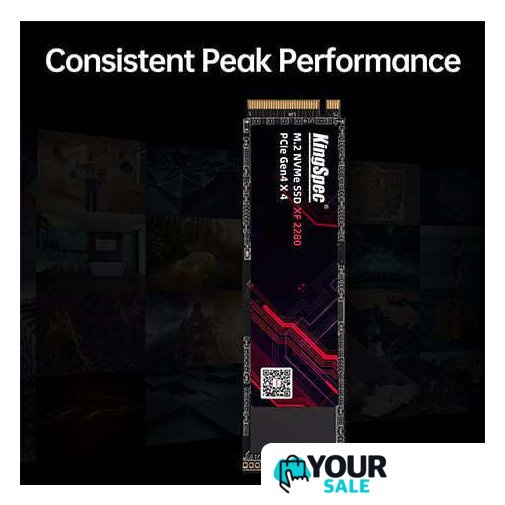 SSD KingSpec PCle 4.0 XF Series 512GB - Изображение №3 — Интернет-магазин Your Sale