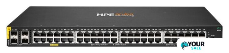 Управляемый коммутатор 2-го уровня Aruba 6000 Series R8N85A - Изображение №1 — Интернет-магазин Your Sale